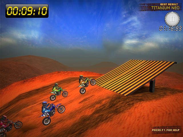 Desert Moto Racing لقطة الشاشة 1