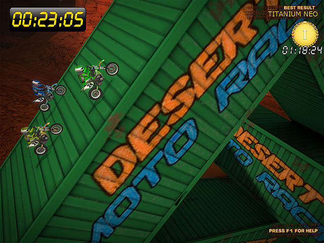 Desert Moto Racing Free Game Screenshot 2 - GameHitZone