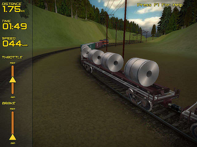 Freight Train Simulator لقطة الشاشة 1