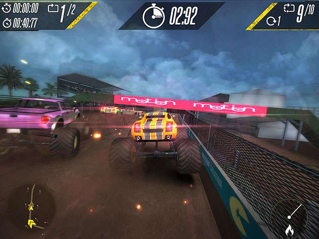 Insane Monster Truck Racing لقطة الشاشة 1