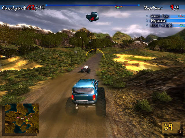 Monster Truck Safari لقطة الشاشة 1