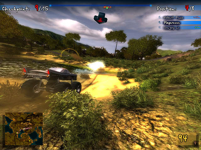 Monster Truck Safari لقطة الشاشة 2