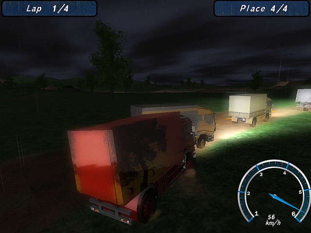Night Truck Racing Captura de Pantalla 4