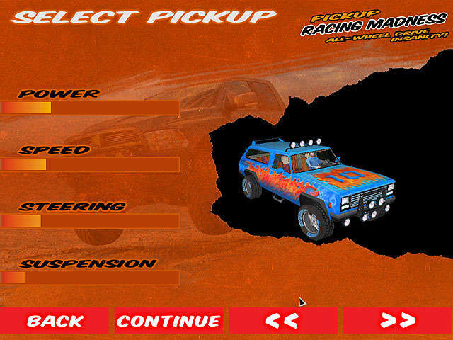 Pickup Racing Madness لقطة الشاشة 3