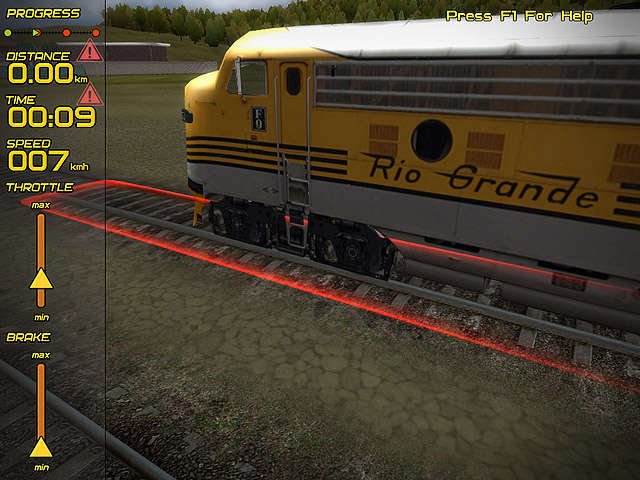 Passenger Train Simulator Скриншот 2