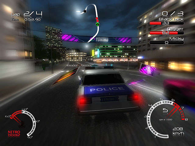 Racers vs Police Скриншот 4