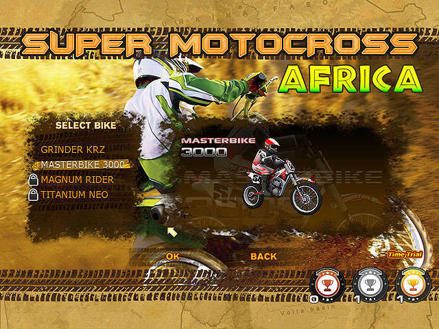 Super Motocross Africa Скриншот 1
