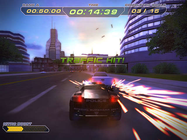 Super Police Racing لقطة الشاشة 1