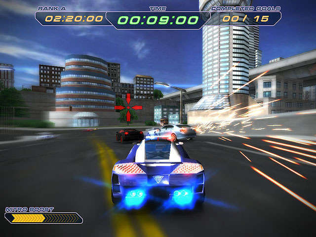 Super Police Racing Captura de Pantalla 3