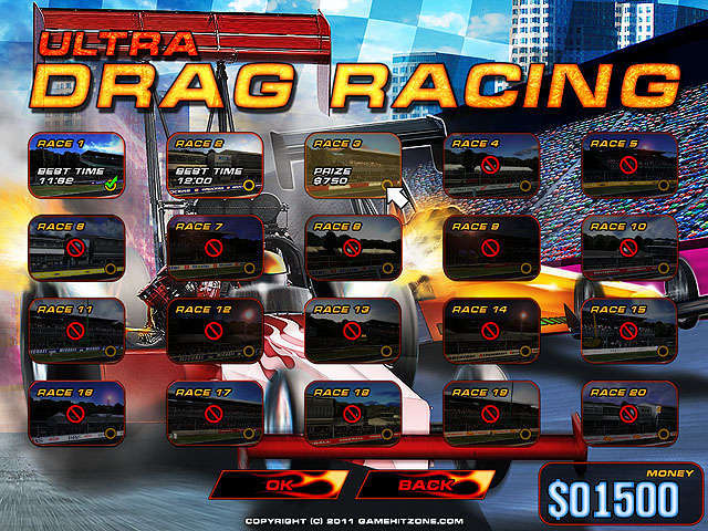 Ultra Drag Racing لقطة الشاشة 2