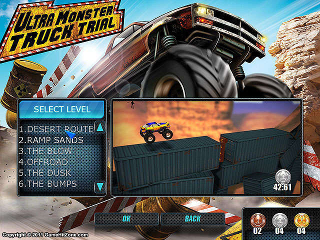 Ultra Monster Truck Trial لقطة الشاشة 2