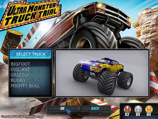 Ultra Monster Truck Trial Captura de Pantalla 4