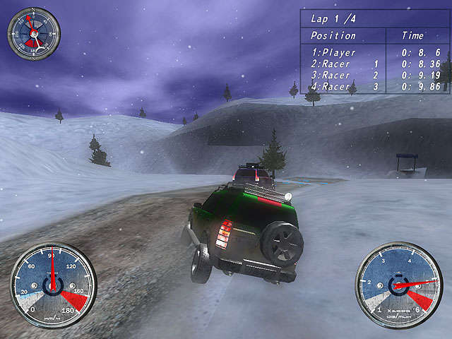 Winter Extreme Racers Скриншот 4