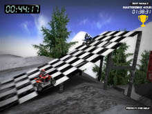 Winter Quad Racing Captura de Pantalla 1