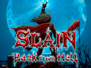 Back slay. Slain: back from Hell. Slay игра. Rising Hell и аркадный боевик Slain: back from Hell.. Slain: back from Hell Постер.